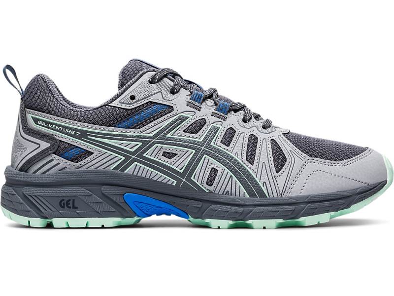 Dámské Trailové Boty Asics GEL-VENTURE 7 Trail Šedé 41573ZDTW